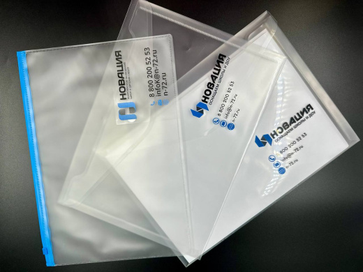 печать на пластиковых папках полноцветом